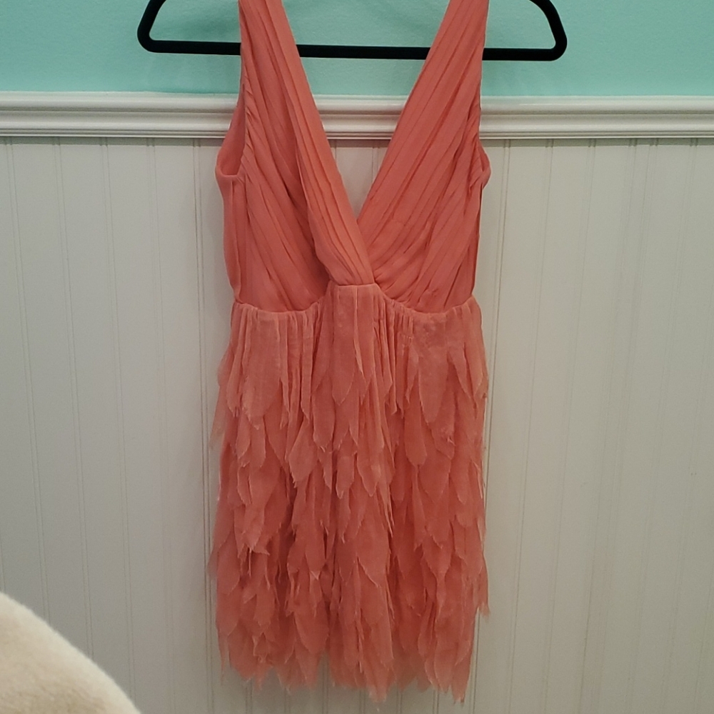 Alice + Olivia Feather Dress